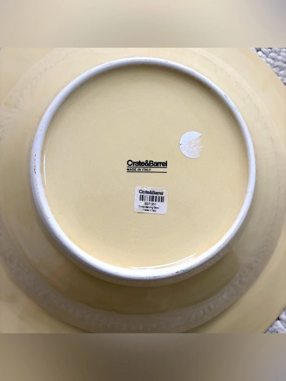 Crate&Barrel new tag